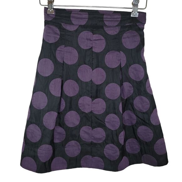 Corey Lynn Calter Anthropologie polka-dot skirt size 2 - Picture 1 of 6